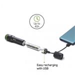 Nabíjateľná ručná LED baterka GP Discovery CR41, 650 lm