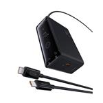 Nabíjecí stanice Baseus GaN Digital 240W 3xUSB-C, 1xUSB, 1xDC černá