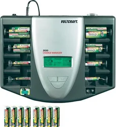 Nabíjecí stanice Charge Manager 2020 + 8x AA Endurance 2300 mAh