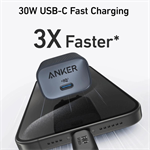 Nabíječka do sítě Anker 511 Nano 4 30W, USB-C černá
