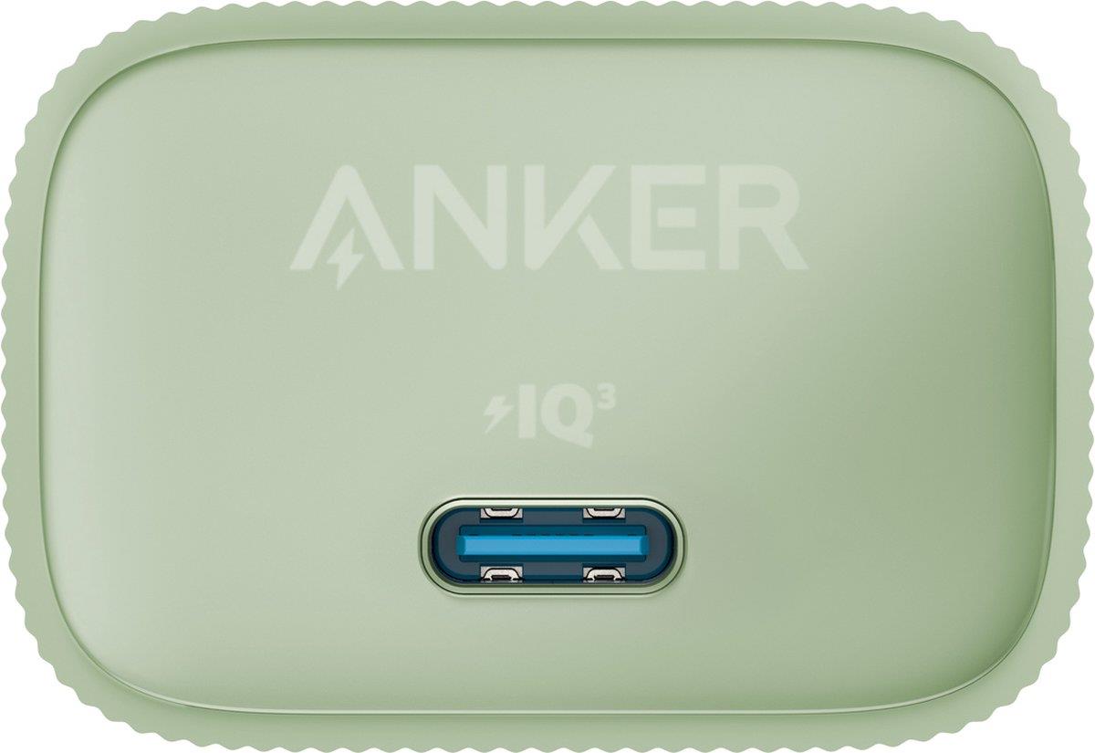 Nabíječka do sítě Anker 511 Nano 4 30W, USB-C zelená