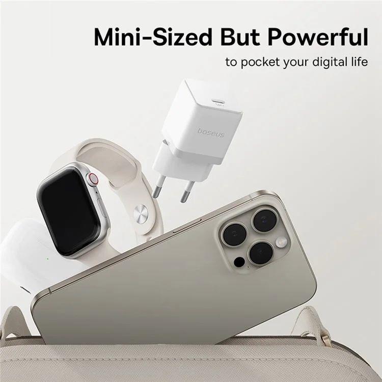 Nabíječka do sítě Baseus Palm 30W, 1xUSB-C bílá