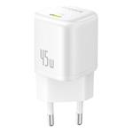Nabíječka do sítě Baseus PicoGo 45W, 1xUSB-C bílá