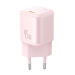Nabíječka do sítě Baseus PicoGo 45W, 1xUSB-C růžová