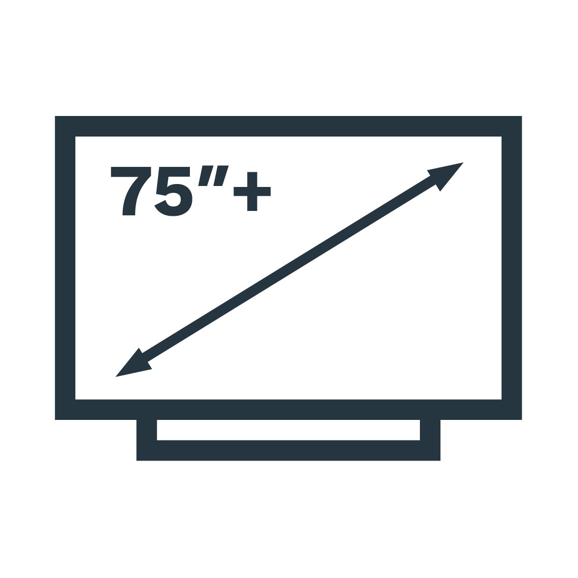 Televize TCL s úhlopříčkou nad 81" (nad 204 cm)