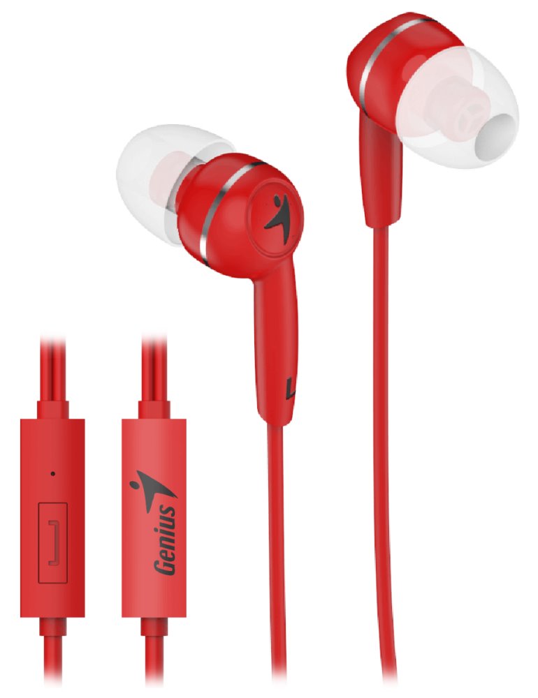 Náhlavná súprava Genius HS-M320, červená