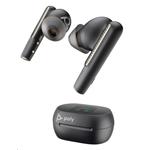 Náhlavná súprava Poly bluetooth Voyager Free 60+, adaptér BT700 USB-A, dotykové nabíjacie puzdro, čierna