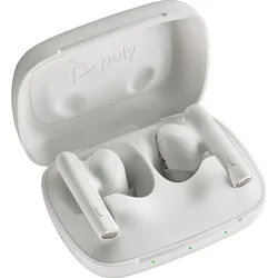 Náhlavná súprava Poly bluetooth Voyager Free 60, adaptér BT700 USB-A, nabíjacie puzdro, biela