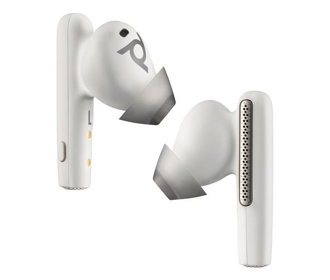 Náhlavná súprava Poly bluetooth Voyager Free 60, adaptér BT700 USB-C, nabíjacie puzdro, biela