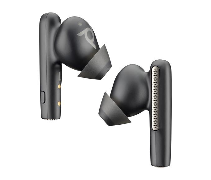 Náhlavná súprava Poly bluetooth Voyager Free 60, adaptér BT700 USB-C, nabíjacie puzdro, čierna
