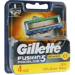Náhradné čepieľky Gillette Fusion5 ProGlide Power, 4 ks