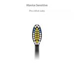 Náhradné hlavice TrueLife pre kefku SonicBrush K150 UV - Sensitive, čierna, 2ks