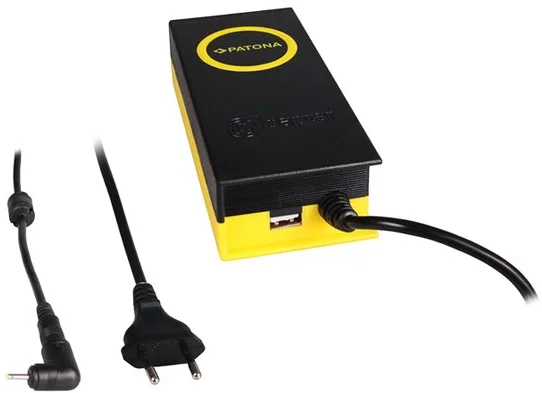 Napájací adaptér PATONA ntb/ 19V/4,7A 90W/ konektor 2,5x0,7 mm/ výstup USB