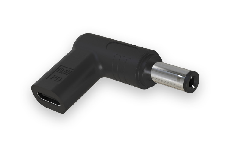 Napájací adaptér USB-C 5,5 x 2,1 mm pre notebooky Acer/Compaq/HP/Fujitsu/Toshiba