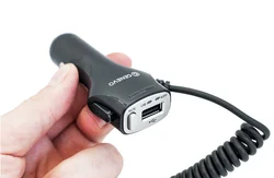 Napájací kábel GENEVO USB pre MAX so zástrčkou zapaľovača cigariet