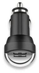 Napájecí 12-24V autoadaptér na 2xUSB 3,1A s nízkým profilem