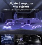 Narwal Flow2 compact station - AI robotický vysavač s pásovým mopem a samočistící stanicí s napojením na odpad
