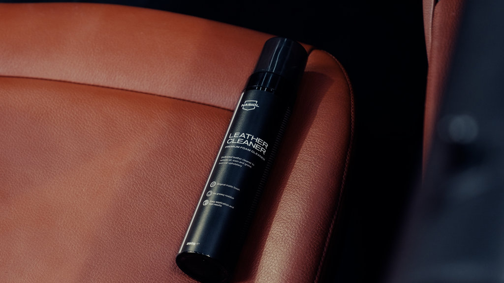 Nasiol LEATHER CLEANER pěnový čistič kůže, 250g