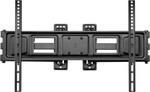 Nástenný držiak SBOX 32"–70", naklápací a otočný, čierny (PLB-1348-2)