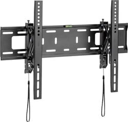 Nástenný držiak SBOX 37"–80", naklápací, čierny (PLB-6546T-2)