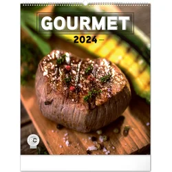 Nástěnný kalendář Gourmet 2024, 48 × 56 cm