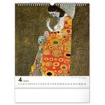 Nástěnný kalendář Gustav Klimt 2024, 30 × 34 cm