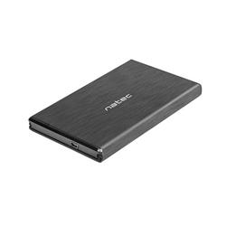 Natec Externí box pro HDD 2,5" USB 2.0 Rhino, černý