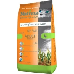 Nativia Adult Duck & Rice Hairball 10kg granule pro kočky