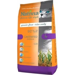 Nativia Nativia Castrated 1,5kg granule pro kastrované kočky