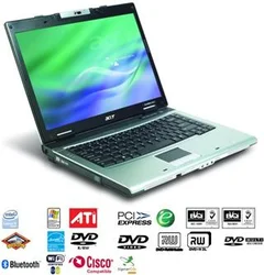 NB ACER TM 2441WXMi 14,1"C-M 410/512MB/60GB/DVD±RW/W/BT/CAM/XPH