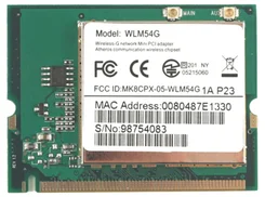 NE COMPEX WLM54AG-6B23dBm -wireless SuperAG high power miniPCI adapter 802.11 a/