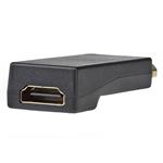 NEDIS adaptér DisplayPort – HDMI/ DisplayPort Zástrčka - HDMI zásuvka/ pozlacený/ černý
