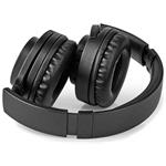 NEDIS bezdrátová sluchátka + mikrofon/ ON-EAR/ výdrž 12 hodin/ ovládání stiskem/ ovládání hlasitosti/ černé
