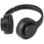 NEDIS bezdrátová sluchátka + mikrofon/ ON-EAR/ výdrž 12 hodin/ ovládání stiskem/ ovládání hlasitosti/ černé