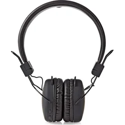 NEDIS bezdrátová sluchátka + mikrofon/ ON-EAR/ výdrž 15 hodin/ ovládání stiskem/ ovládání hlasitosti/ černé