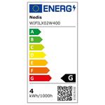 NEDIS Wi-Fi chytré dekorativní LED/ teplá až studená bílá/ 400 LED's/ Android & iOS/ Nedis® SmartLife/ 20 m