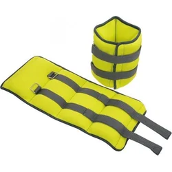 Neoprenová zátěž LIFEFIT ANKLE/WRIST WEIGHTS 2 x 3,0kg, sv. zelená
