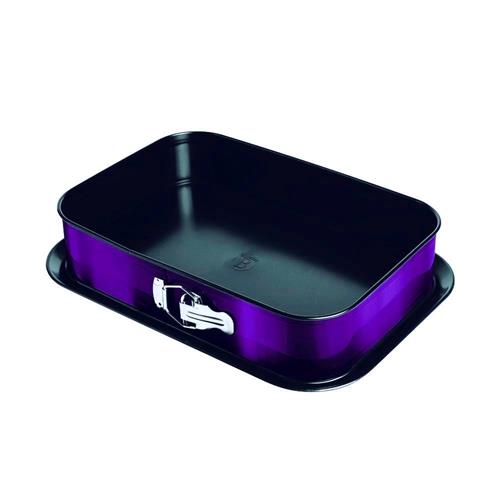 Nepriľnavá forma 2v1 BerlingerHaus Purple Metallic Line, 39 x 27 x 7,5 cm