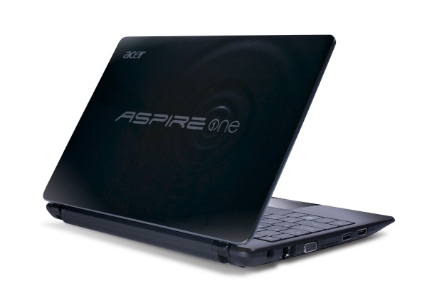 Netbook ACER Aspire ONE 722 11,6" LED AMD C60 4GB 320GB SD WiFi BT CAM W7HP-64 BLACK
