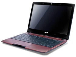 Netbook ACER Aspire ONE 722 11,6" LED AMD C60 4GB 500GB SD WiFi BT CAM W7HP-64 red/červený