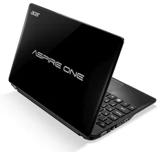 Netbook ACER Aspire ONE 725 11,6" LED AMD C60 4GB 320GB SD WiFi CAM USB3.0 W7HP BLACK
