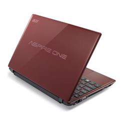 Netbook ACER Aspire ONE 756 11,6" LED Intel 847 2GB 500GB SD WiFi CAM Linux červený/red