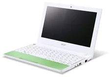 Netbook Acer Aspire ONE HAPPY-2DQGR, 10,1" LED, Atom N450B, 1GB, 250GB, WiFi, BT, cam, W7S + Android (zelený)