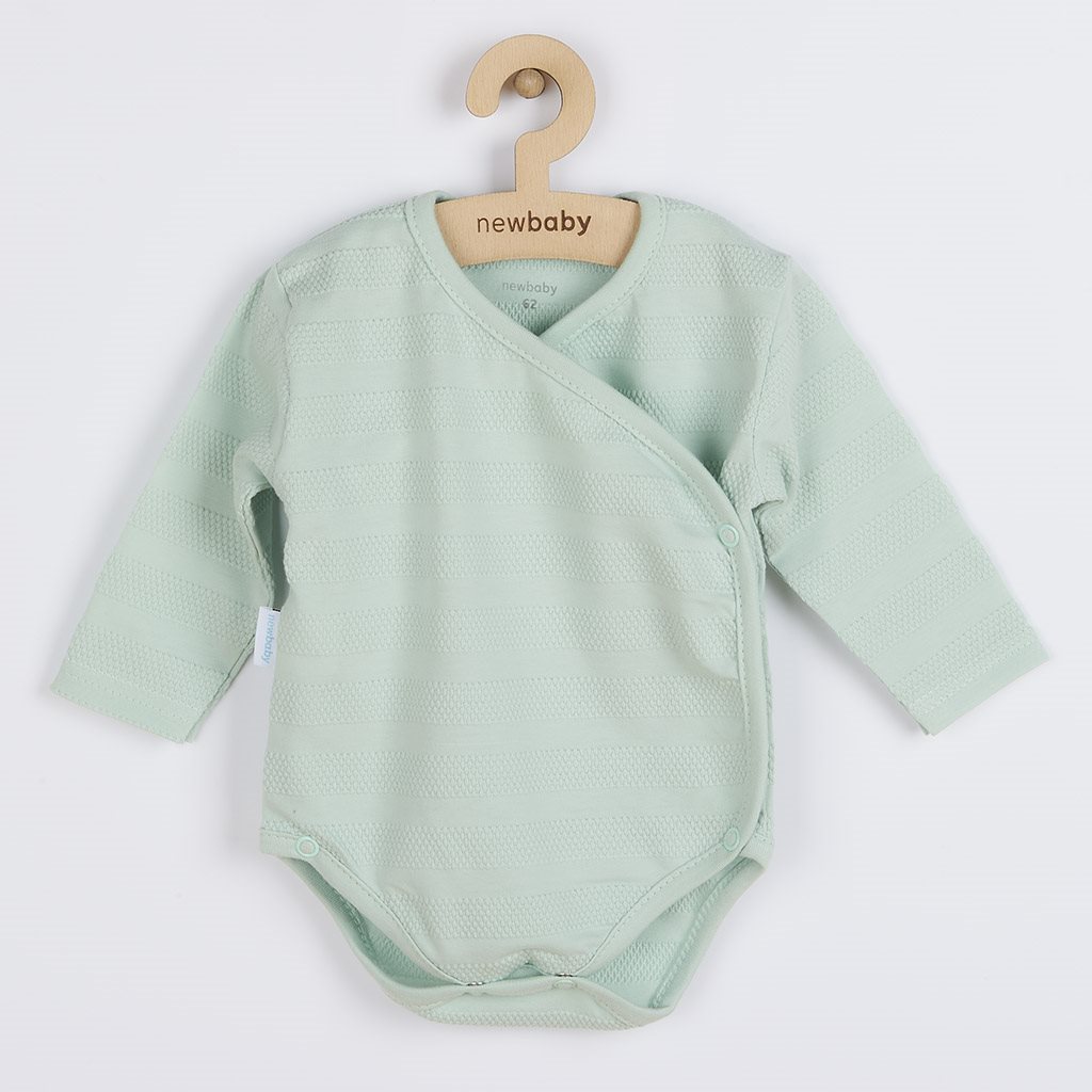 New Baby 3-dílná kojenecká soupravička do porodnice I AM mátová, vel. 56 (0-3m)