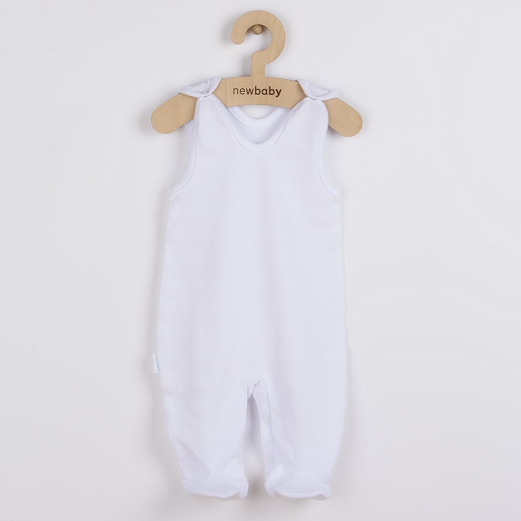 New Baby 7-dílná kojenecká soupravička do porodnice I AM bílá, vel. 56 (0-3m)