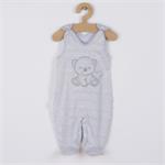 New Baby Kojenecká soupravička do porodnice Sweet Bear šedá, vel. 50