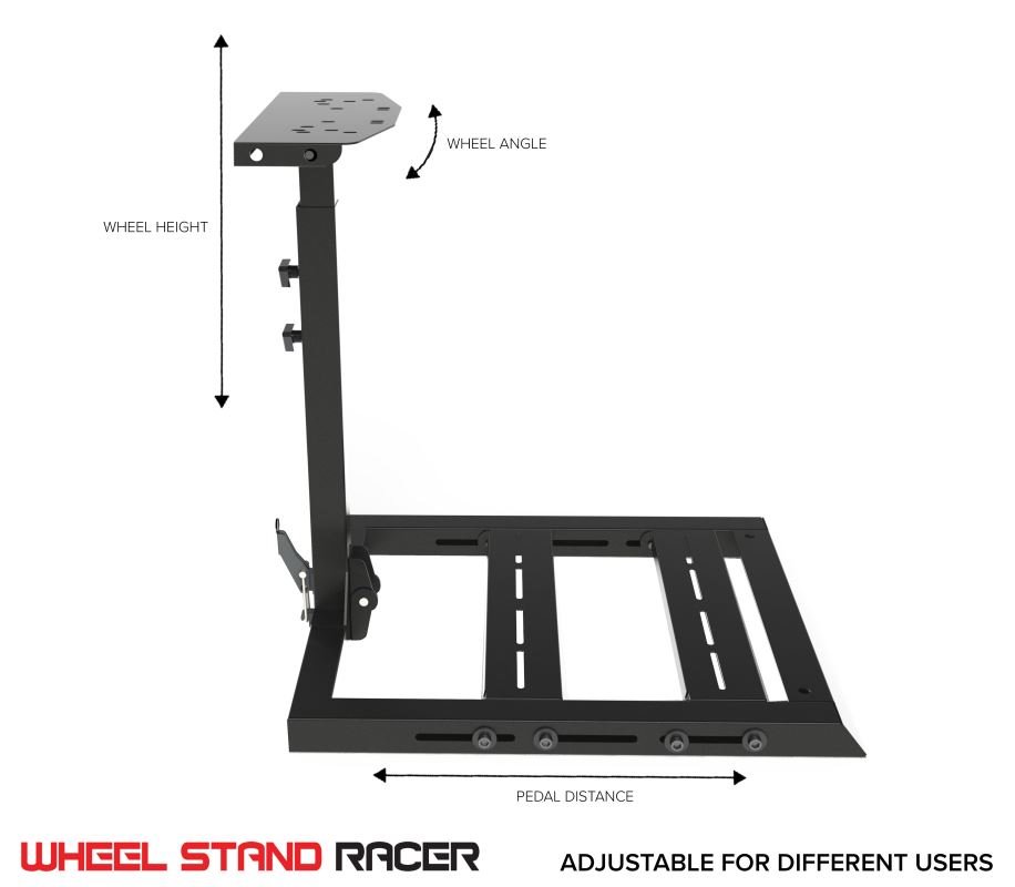 Next Level Racing Wheel Stand Racer, stojan na volant a pedále NLR-S014