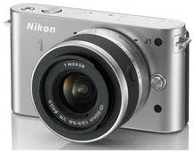 NIKON 1 J1 10.1 MPix + 10MM F2.8 - Silver