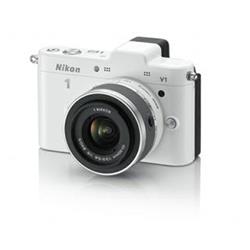 NIKON 1 V1 10.1 MPix + 10-30 VR - White bez baterie