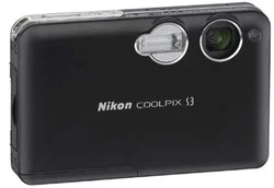 Nikon Coolpix S3 6 MP 3x Zoom black